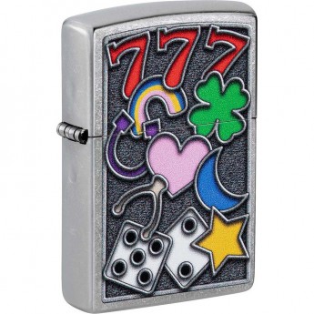 Зажигалка ZIPPO ALL LUCK 48682 Зажигалка ZIPPO ALL LUCK 48682