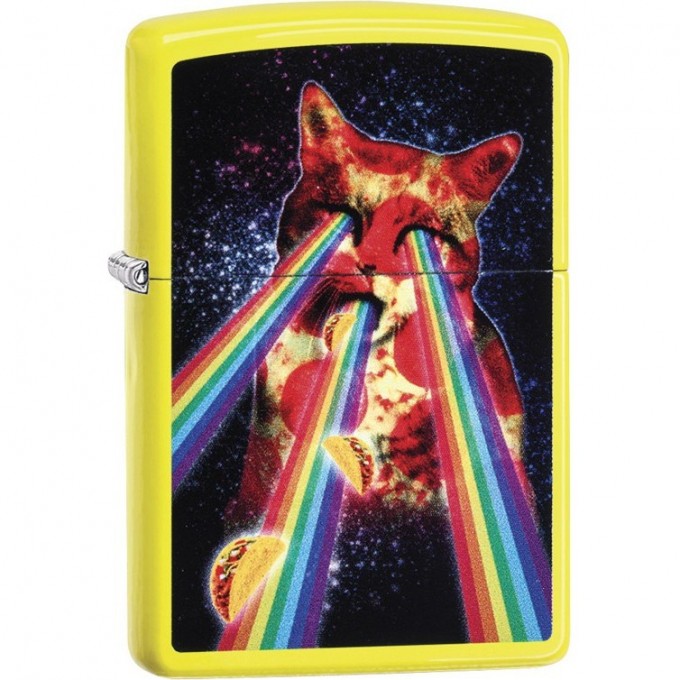 Зажигалка ZIPPO CLASSIC PIZZA CAT 29614 Зажигалка ZIPPO CLASSIC PIZZA CAT 29614