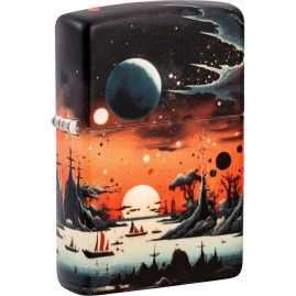 Зажигалка ZIPPO GALACTIC LANDSCAPE DESIGN 46254