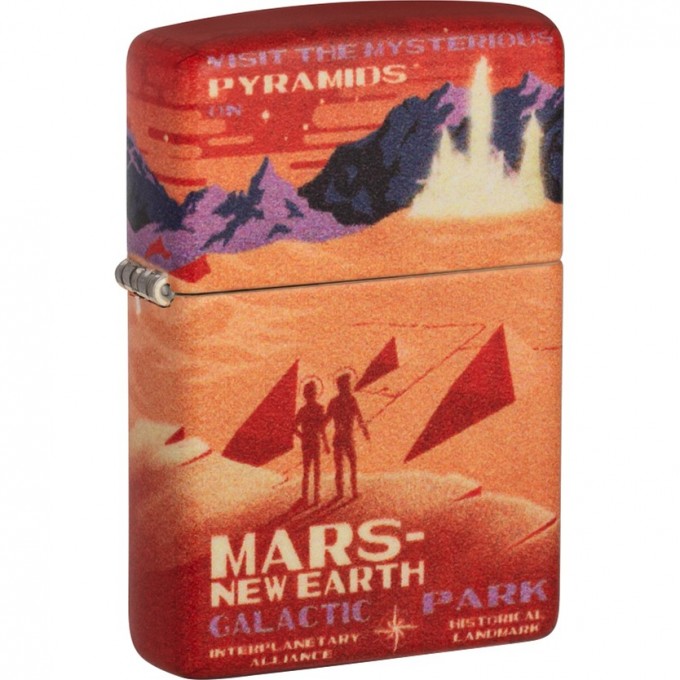 Зажигалка ZIPPO MARS DESIGN 49634 Зажигалка ZIPPO MARS DESIGN 49634