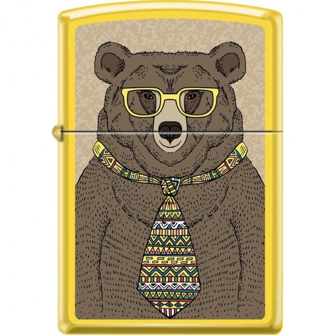 Зажигалка ZIPPO МЕДВЕДЬ 24839_bear Зажигалка ZIPPO МЕДВЕДЬ 24839_bear