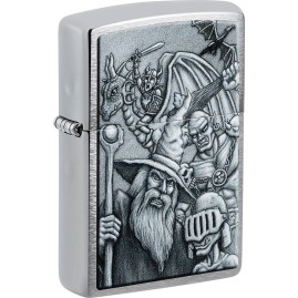 Зажигалка ZIPPO MYSTICAL BEINGS DESIGN 46579 Зажигалка ZIPPO MYSTICAL BEINGS DESIGN 46579