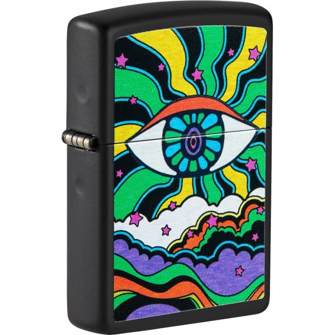 Зажигалка ZIPPO ZIPPO BLACK LIGHT EYE 49699 Зажигалка ZIPPO ZIPPO BLACK LIGHT EYE 49699