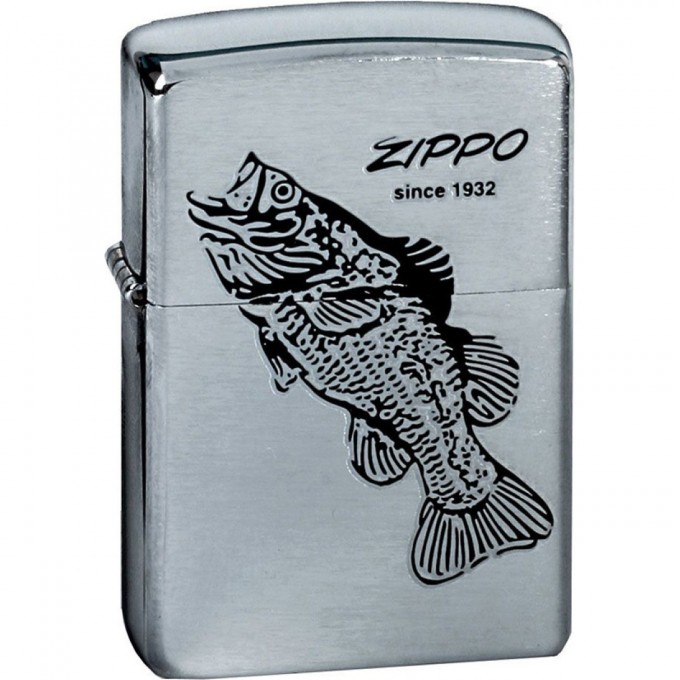 Зажигалка ZIPPO 200 BLACK BASS Зажигалка ZIPPO 200 BLACK BASS