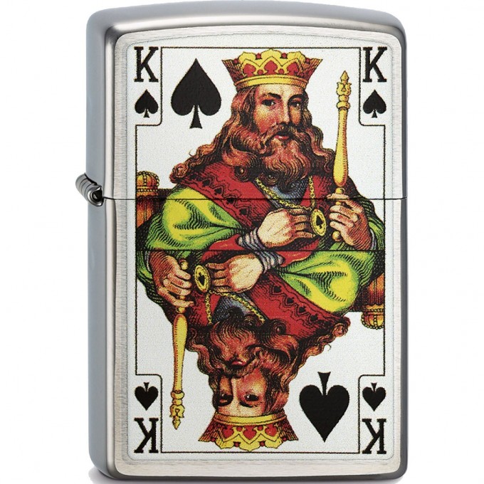 Зажигалка ZIPPO CLASSIC Classic Brushed Chrome 28489 Зажигалка ZIPPO CLASSIC Classic Brushed Chrome 28489